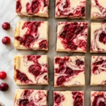 Cranberry Cheesecake Bars