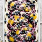 Blueberry Swirled Lemon Cake