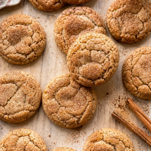 Apple Cider Snickerdoodles