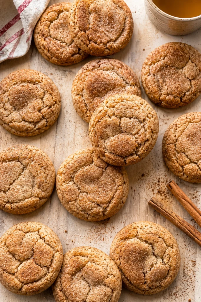 Apple Cider Snickerdoodles