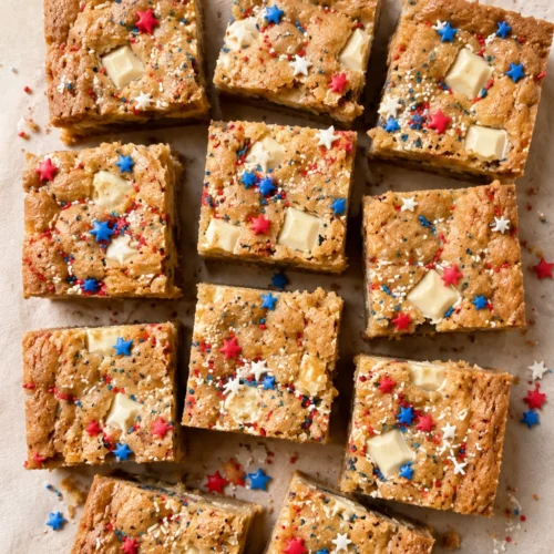 Fireworks Blondies