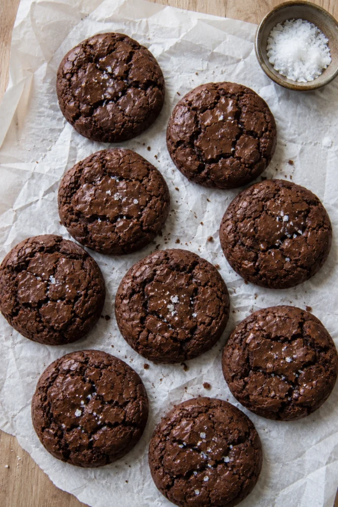 Easy Chocolate Brownie Cookies