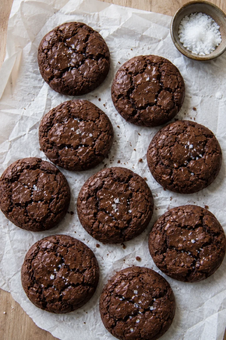 Easy Chocolate Brownie Cookies