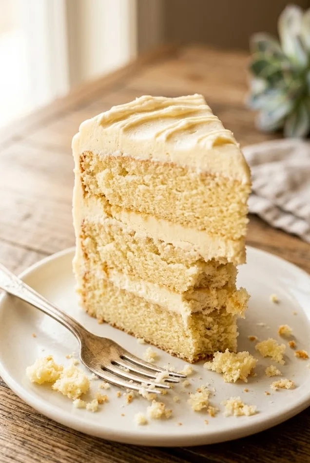 Homemade Vanilla Cake Recipe