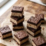 Mocha Toffee Brownie Ice Cream Sandwiches