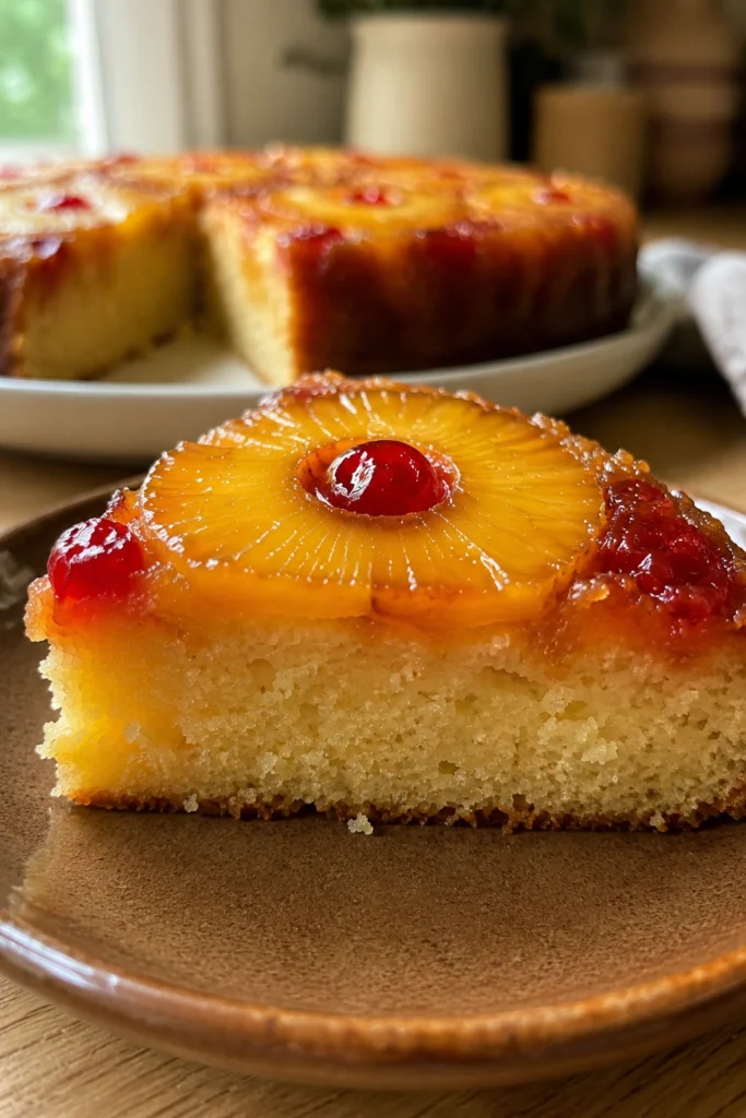 Sourdough Pineapple Upside Down Cake