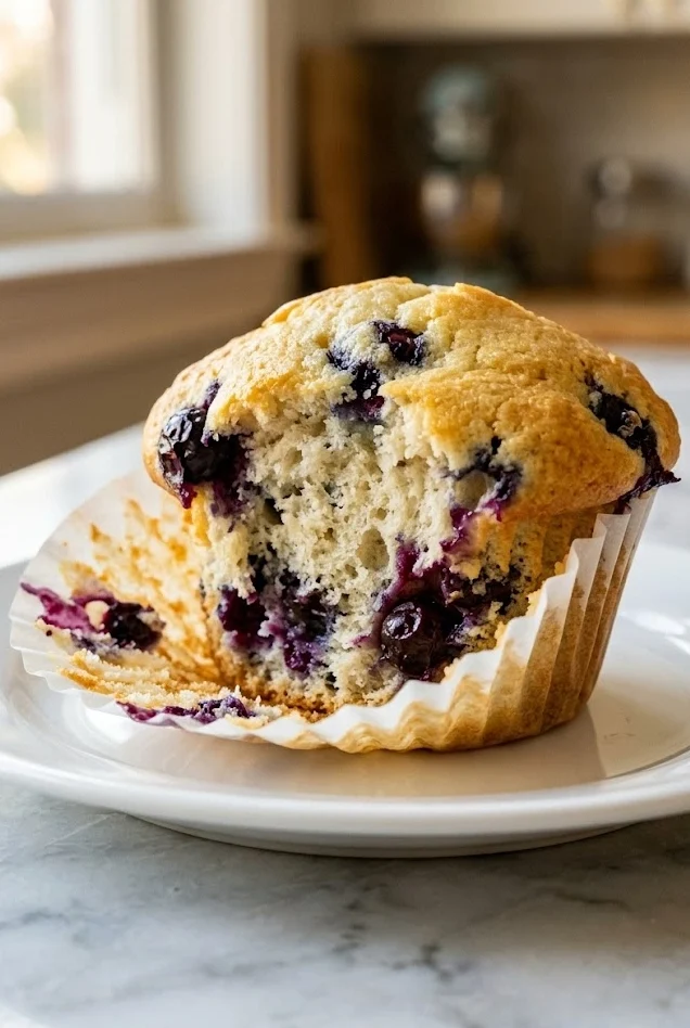 Classic Blueberry Muffins