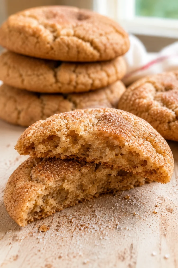 Apple Cider Snickerdoodles