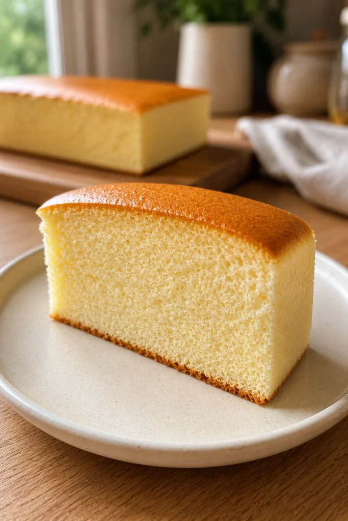 Soft Japanese Castella Cake