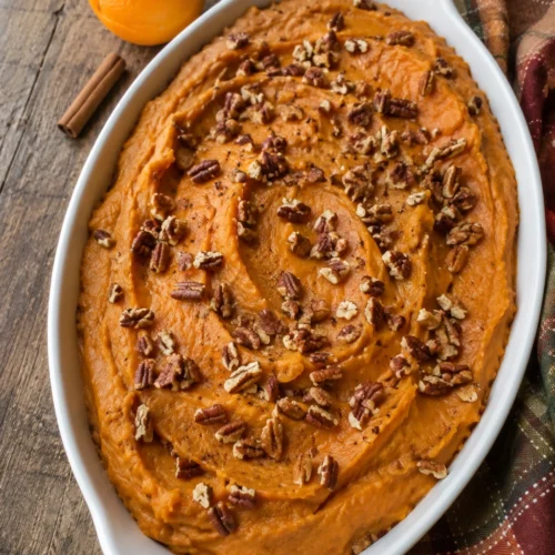 Mashed Sweet Potatoes with Brown Butter