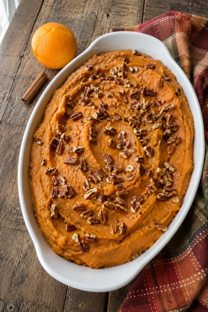Mashed Sweet Potatoes with Brown Butter