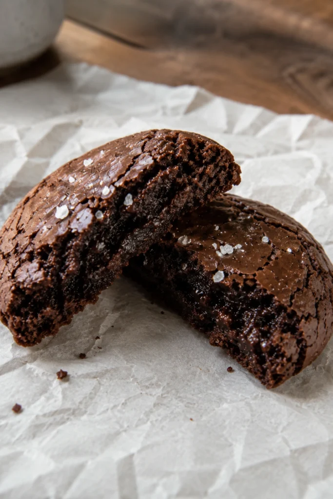 Easy Chocolate Brownie Cookies