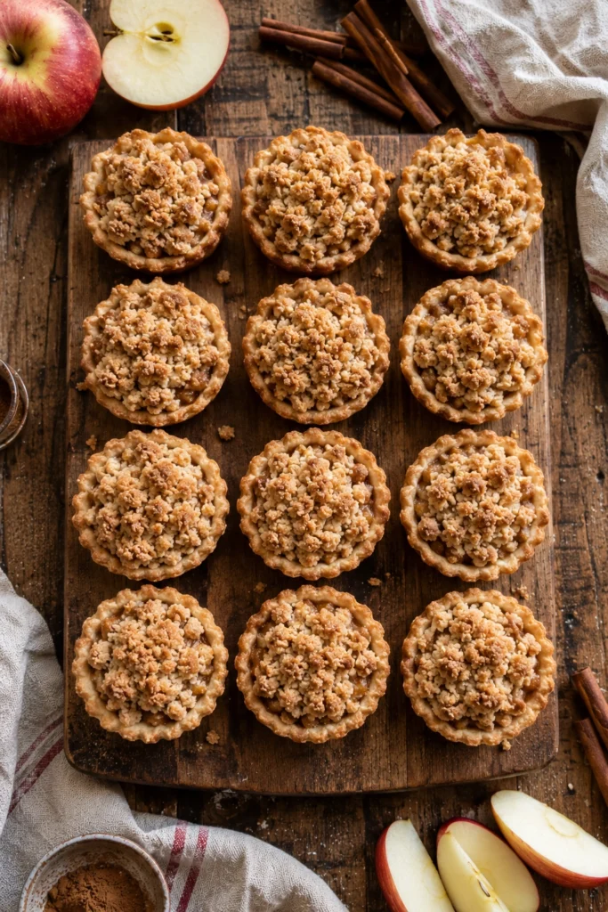Apple Crumble Tartlets