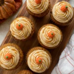 Salted Caramel Pumpkin Muffins