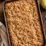 Applesauce Crumb Cake