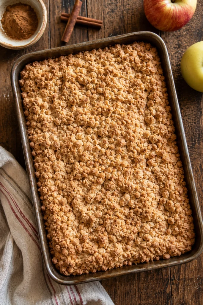 Applesauce Crumb Cake