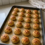 Baked Chicken Meatballs final shot
