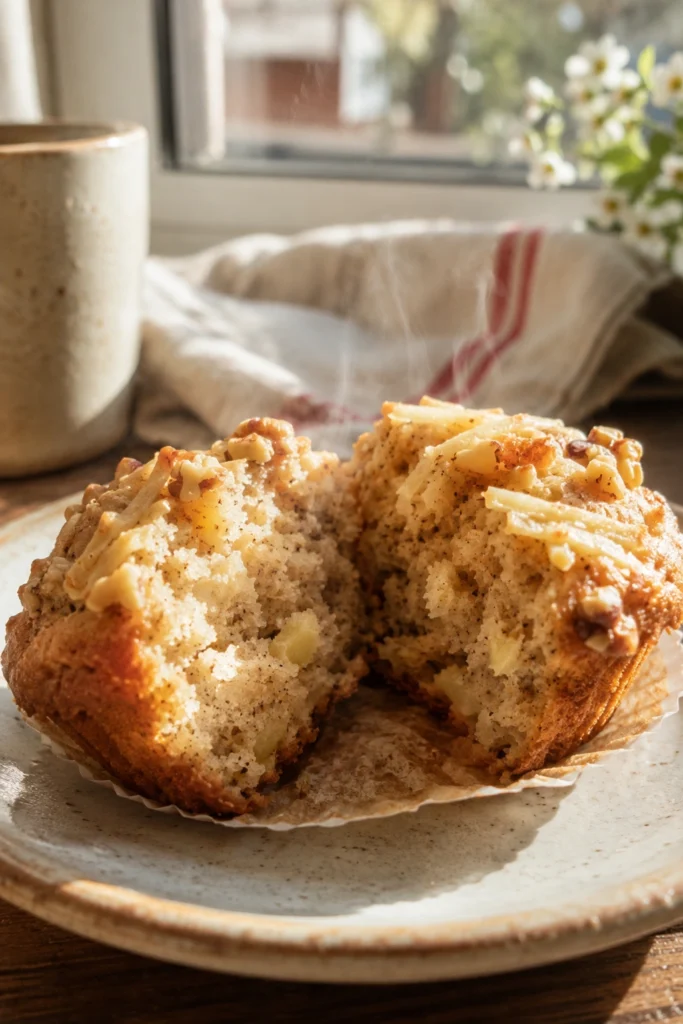 Apple Vanilla Muffins