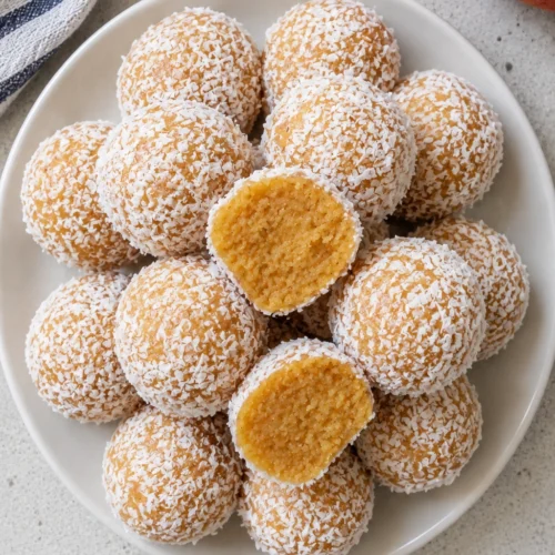 No-Bake Peach Bliss Balls
