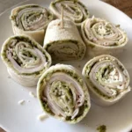 Hero shot of Turkey Pesto Pinwheels
