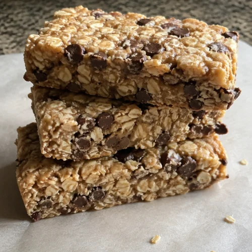 No-Bake Granola Bars Final shot