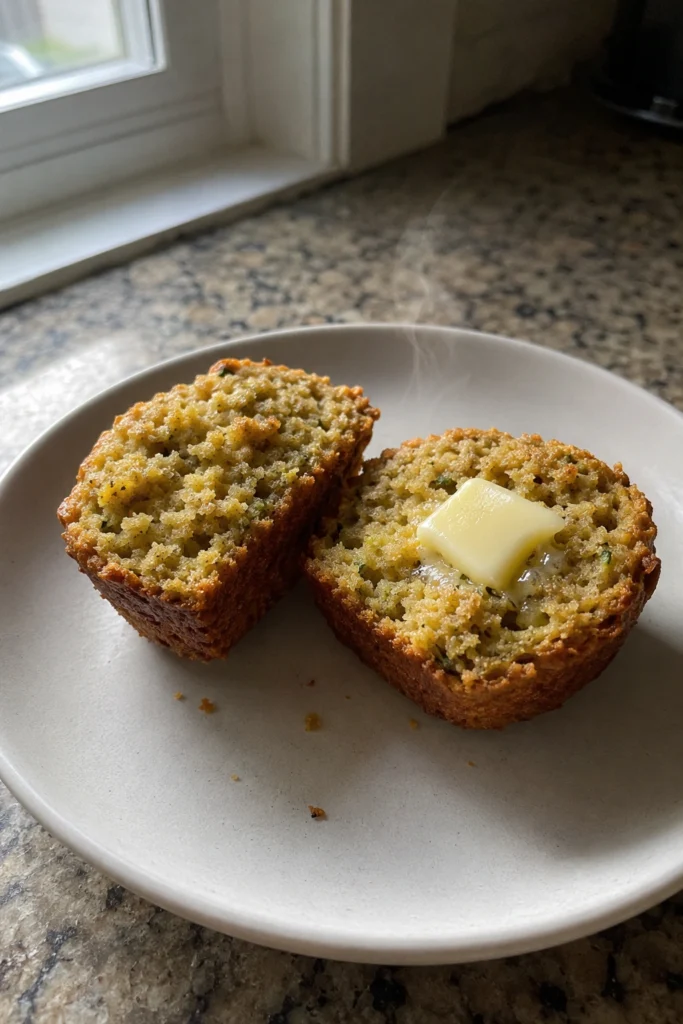 Healthy Zucchini Muffins Hero shot 