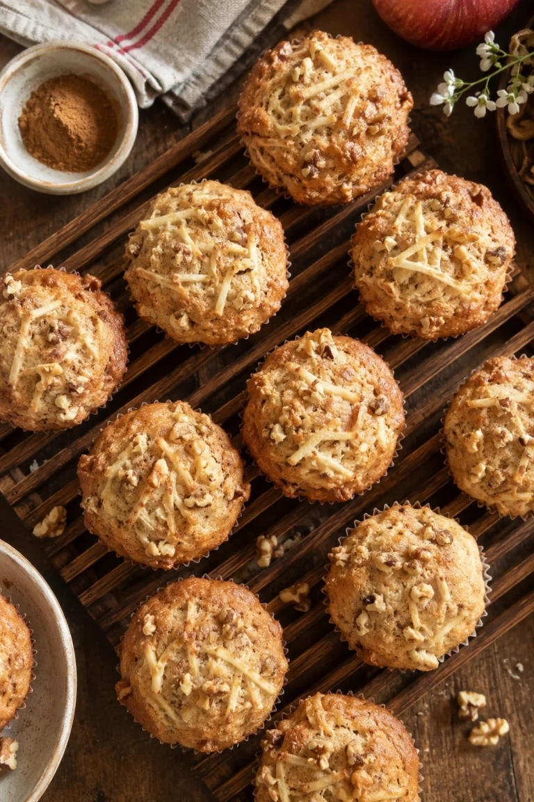 Apple Vanilla Muffins