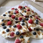 Greek Yogurt Berry Bark Final shot