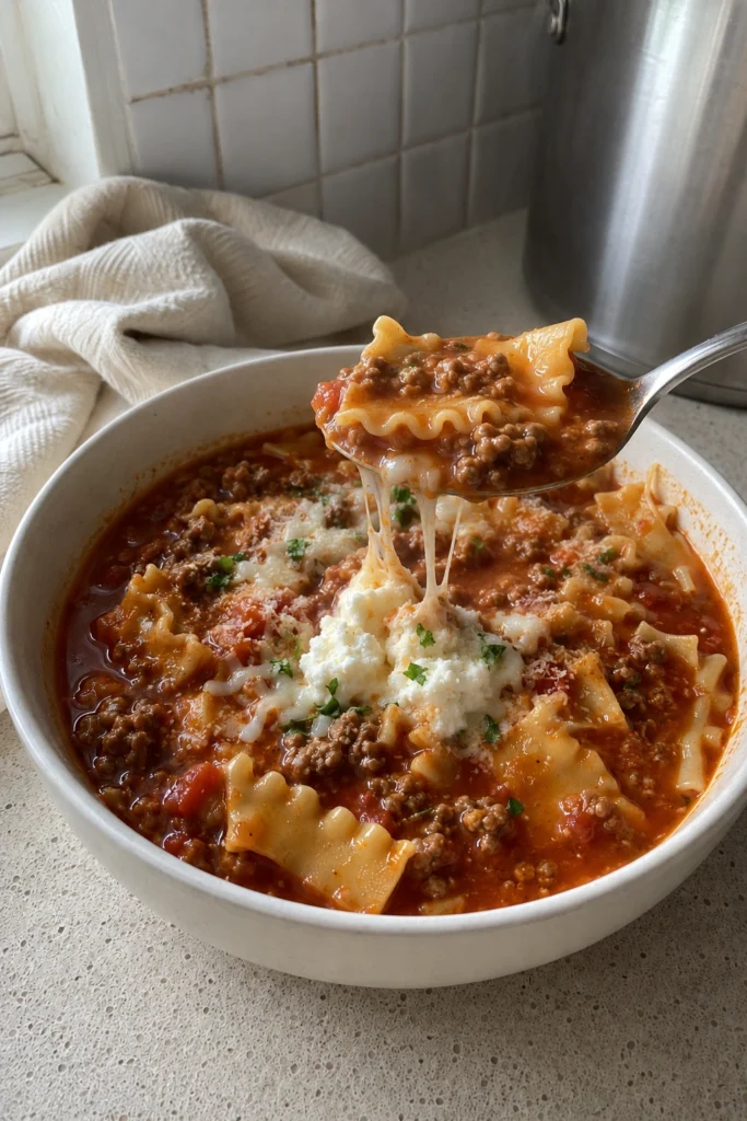 Lasagna Soup hero 