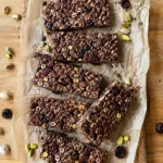 Healthy Chocolate Granola Bars