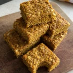 Final Shot ofEasy Healthy Pumpkin Oatmeal Bars