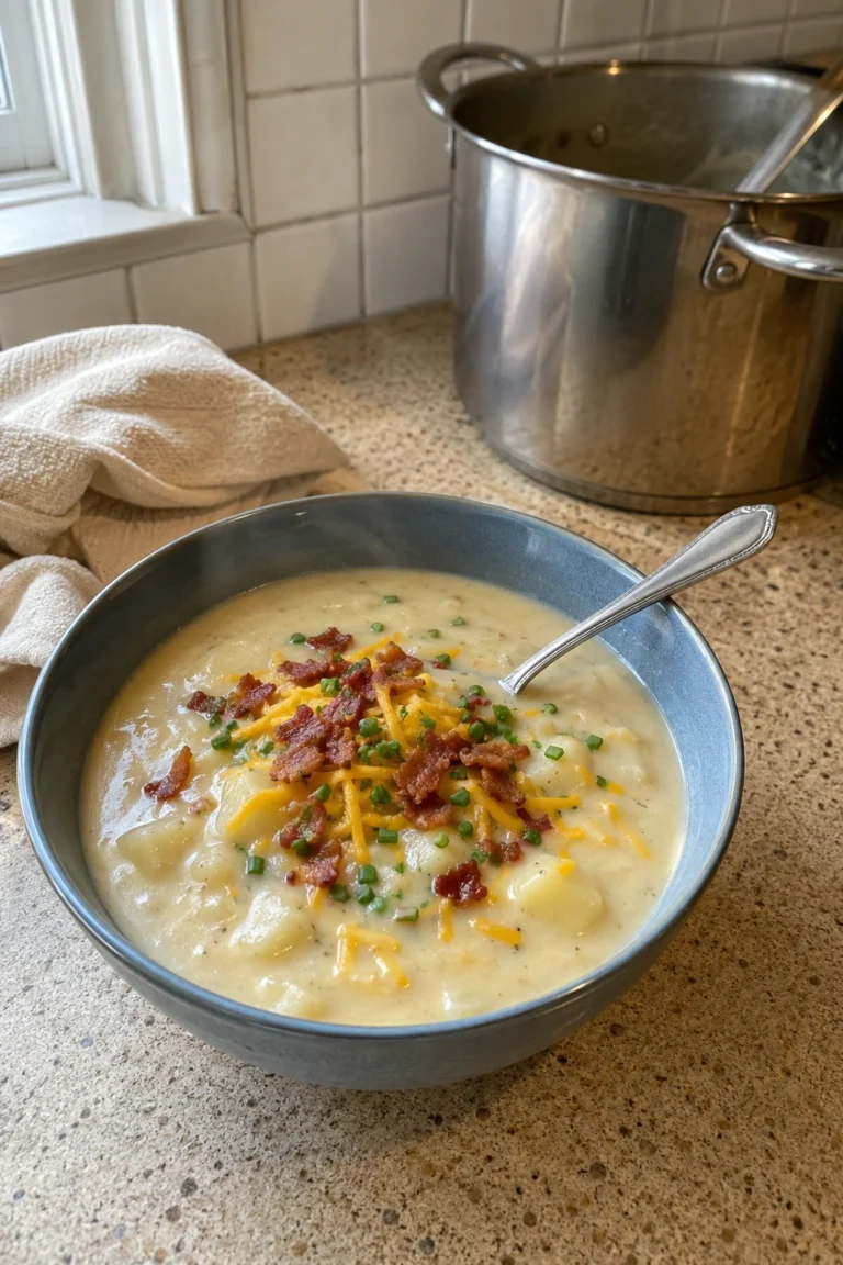 Creamy Potato Soup hero shot