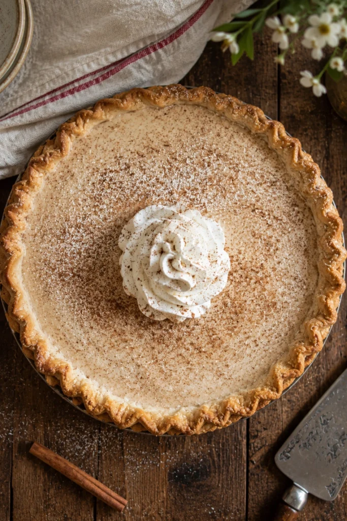Creamy Cinnamon Pie