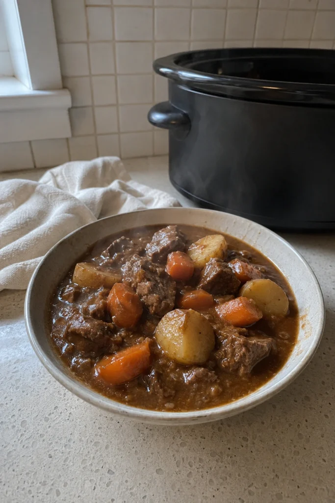 Crockpot Beef Stew final shot