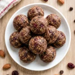 Chocolate Cherry Energy Bites