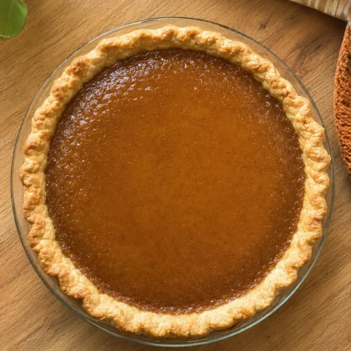 Canadian Maple Syrup Pie