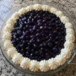 Blueberry Cream Pie