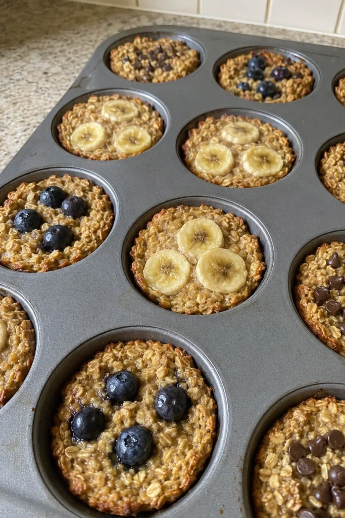 Baked Oatmeal Cups Final shot