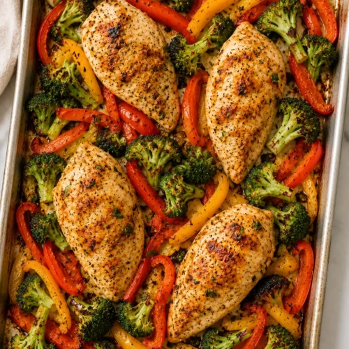 Sheet Pan Chicken and Veggies