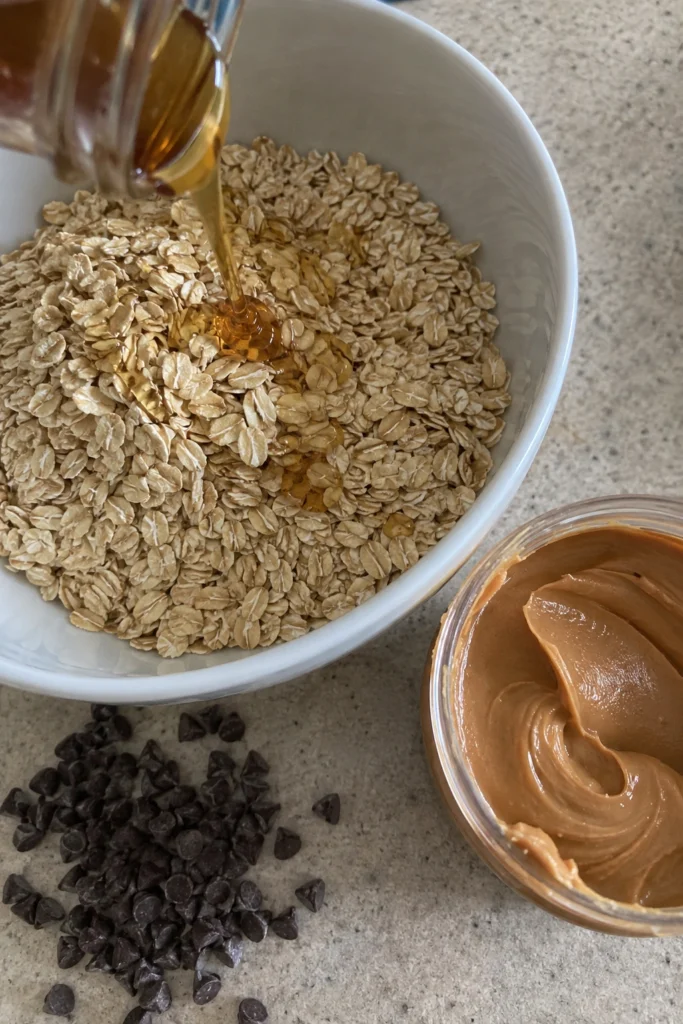 No-Bake Granola Bars Ingredients