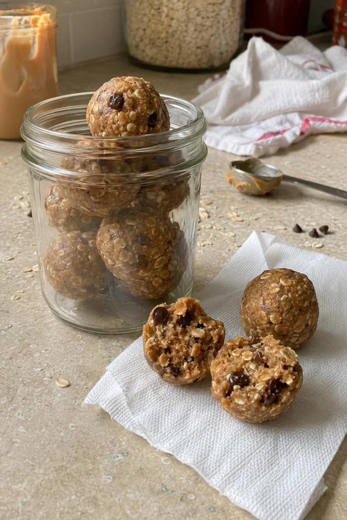 No-Bake Peanut Butter Energy Balls