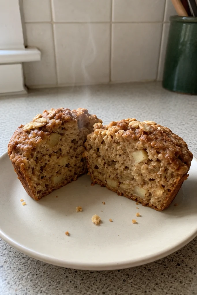 Healthy Apple Cinnamon Muffins Hero shot