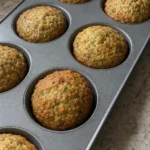 Healthy Zucchini Muffins Final shot