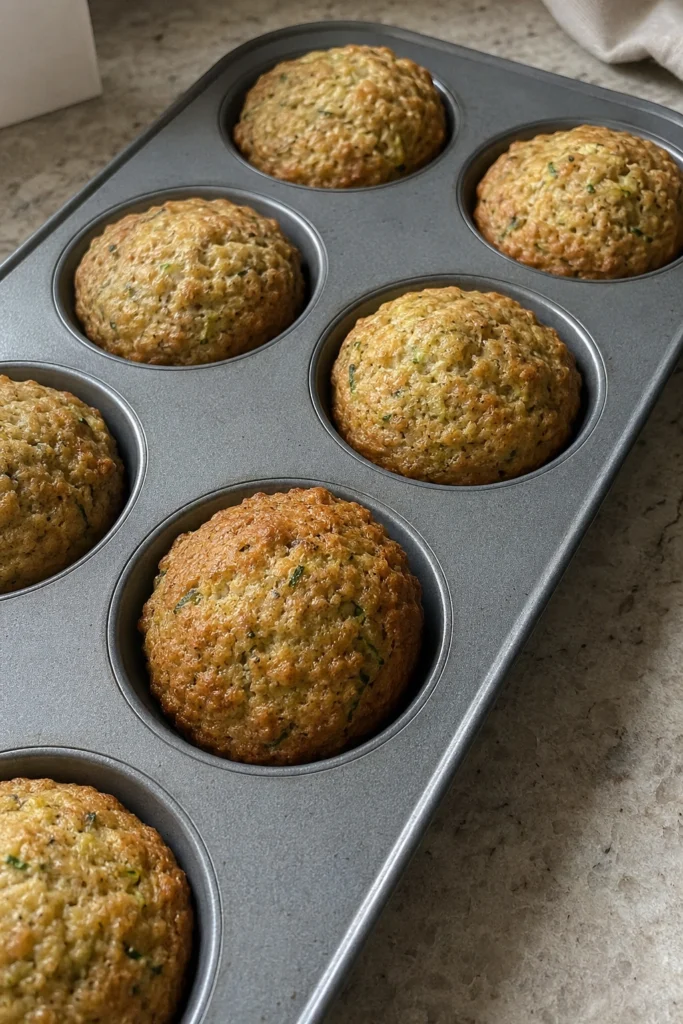 Healthy Zucchini Muffins Final shot