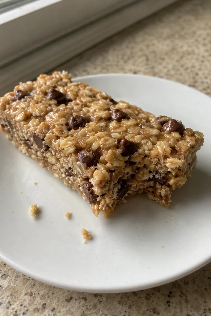 No-Bake Granola Bars Hero shot