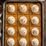 Pumpkin Cheesecake Bars
