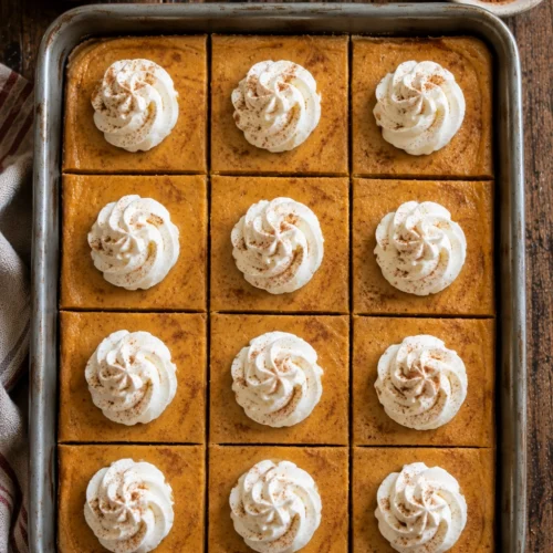 Pumpkin Cheesecake Bars