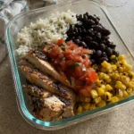 Healthy Chicken Burrito Bowls Hero shot