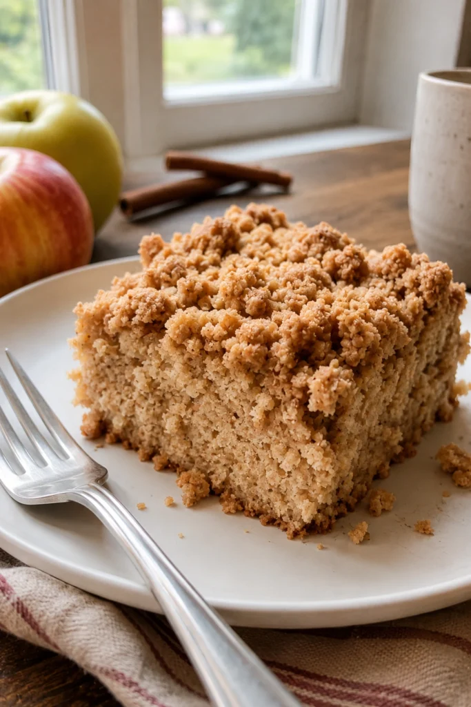 Applesauce Crumb Cake