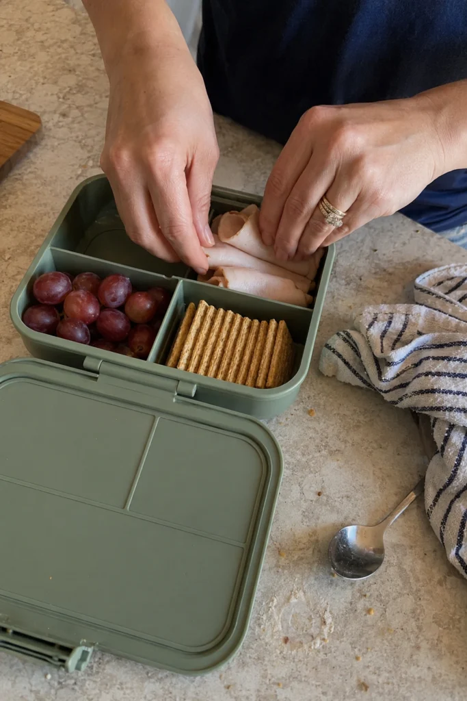 Process of Lunchbox Snack Boxes